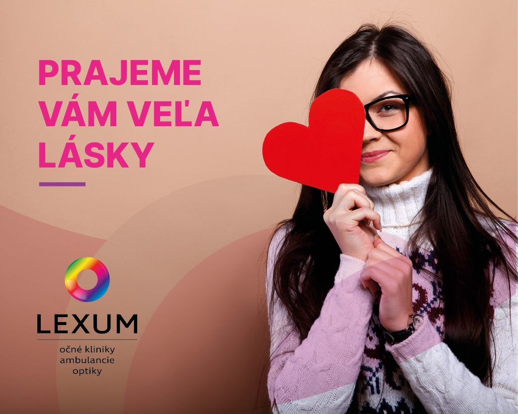 Krásny sviatok zamilovaných a mnoho radosti z pohľadu na svet